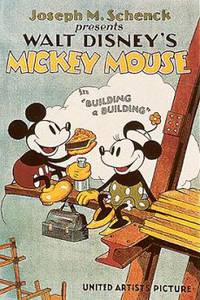 Постер Микки Маус на стройке