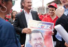 Шон Пенн поддержал скандального президента Уго Чавеса 